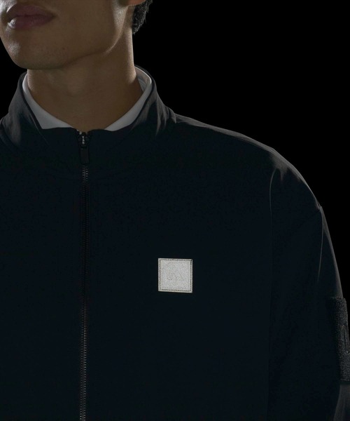 adidas(アディダス)の「ウィンド フルジップ ジャケット【adidas Golf/アディダスゴルフ】(ブルゾン・メンズ・ブラック・X-LARGE/SMALL/MEDIUM/LARGE/XX-LARGE)」の5枚目の写真