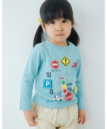CHEEK ROOM（チークルーム）の「CHEEK ROOM/チークルーム 信号機時計 ロングTシャツ（Tシャツ/カットソー）」