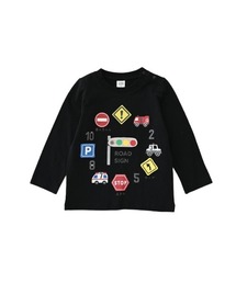 CHEEK ROOM（チークルーム）の「CHEEK ROOM/チークルーム 信号機時計 ロングTシャツ（Tシャツ/カットソー）」