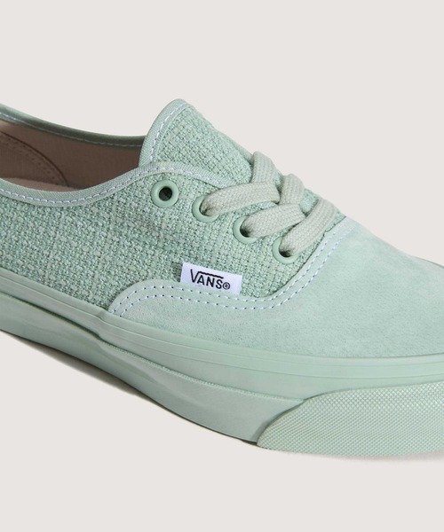 VANS(バンズ)の「VANS PREMIUM オーセンティック ツイード / LX Authentic 44 TWEED Gray Oli VN000DB8EMW1(スニーカー・メンズ・セージグリーン・4.5/5/5.5/6/6.5/7)」の2枚目の写真