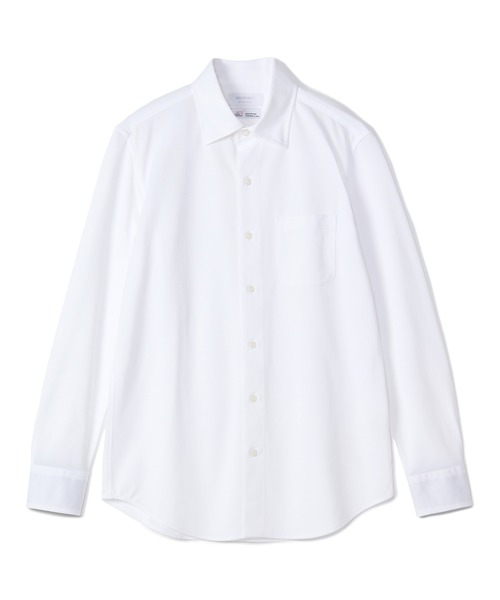 MEN'S BIGI(メンズビギ)の「J-CAMICIE ハイゲージジャージドレスシャツ(Albini×RENU)<ストレッチ>(シャツ/ブラウス・メンズ・ホワイト/ネイビー/ブラック系その他/ダークネイビー・01/02/03/04)」の17枚目の写真
