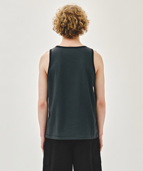 MARITHE + FRANCOIS GIRBAUD(マリテフランソワジルボー)の「SHADOW CLASSIC LOGO SLEEVELESS(Tシャツ/カットソー・レディース・アイボリー/チャコール・SMALL/MEDIUM/LARGE)」の15枚目の写真