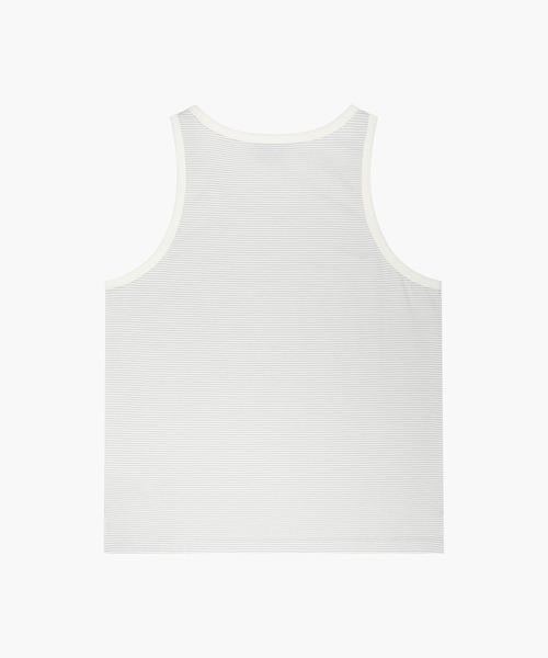 MARITHE + FRANCOIS GIRBAUD(マリテフランソワジルボー)の「SHADOW CLASSIC LOGO SLEEVELESS(Tシャツ/カットソー・レディース・アイボリー/チャコール・SMALL/MEDIUM/LARGE)」の10枚目の写真