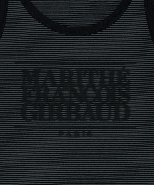 MARITHE + FRANCOIS GIRBAUD(マリテフランソワジルボー)の「SHADOW CLASSIC LOGO SLEEVELESS(Tシャツ/カットソー・レディース・アイボリー/チャコール・SMALL/MEDIUM/LARGE)」の9枚目の写真