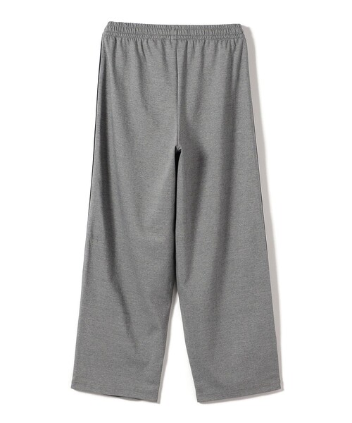 SHIPS(シップス)の「SHIPS Primary Navy Label:〈洗濯機可能〉サテン パイピング ジャージ パンツ(その他パンツ・レディース・グレー/ネイビー・ONE SIZE)」の3枚目の写真