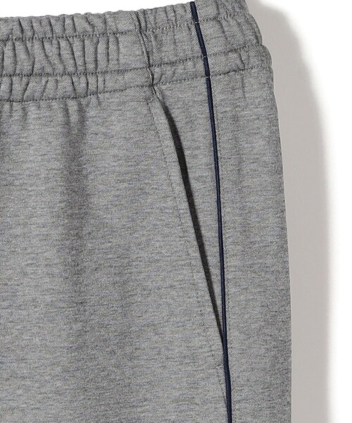 SHIPS(シップス)の「SHIPS Primary Navy Label:〈洗濯機可能〉サテン パイピング ジャージ パンツ(その他パンツ・レディース・グレー/ネイビー・ONE SIZE)」の8枚目の写真