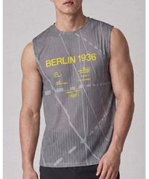 REACTIFY（リアクティファイ）の「BERLIN 1936 Running Tank Gray（Tシャツ/カットソー）」