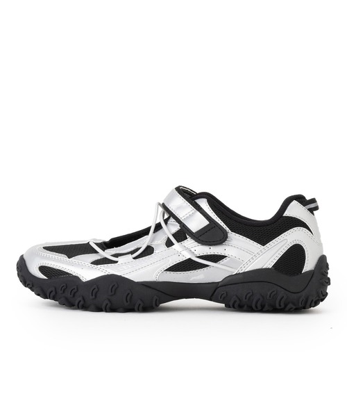 FILA(フィラ)の「FILA/フィラ メリージェーン ECHAPPE VC v2 エシャッペ FW0104389001/FW0104389031/FW0104389217(スニーカー・レディース・ホワイト×シルバー/ブラック×シルバー/ホワイト×ブラウン・23.5cm/25.0cm/24.0cm/23.0cm/24.5cm)」の3枚目の写真