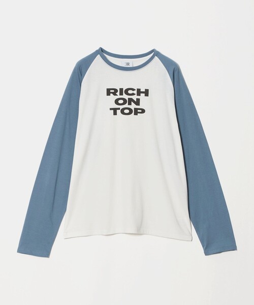 ER(イーアール)の「<ER>グラフィック ロングスリーブ Tシャツ(Tシャツ/カットソー・レディース・ライトブルー/ダークグリーン・FREE)」の21枚目の写真