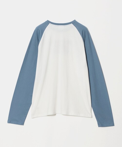 ER(イーアール)の「<ER>グラフィック ロングスリーブ Tシャツ(Tシャツ/カットソー・レディース・ライトブルー/ダークグリーン・FREE)」の20枚目の写真
