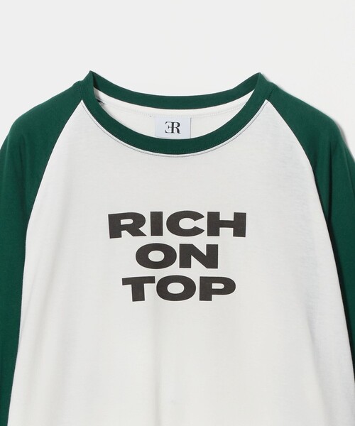 ER(イーアール)の「<ER>グラフィック ロングスリーブ Tシャツ(Tシャツ/カットソー・レディース・ライトブルー/ダークグリーン・FREE)」の14枚目の写真