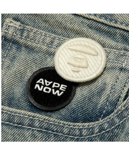 AAPE BY A BATHING APE（エーエイプバイアベイシングエイプ）の「AAPE NOW DENIM PANTS（デニムパンツ・メンズ・ライトブルー・X-LARGE/SMALL/MEDIUM/LARGE）」の6枚目の写真