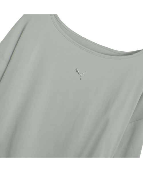 PUMA(プーマ)の「PUMA プーマ ウィメンズ ヨガ スタジオ 長袖 Tシャツ(Tシャツ/カットソー・レディース・ブラック/オフホワイト/ピンクベージュ・MEDIUM/LARGE/X-LARGE/SMALL)」の19枚目の写真