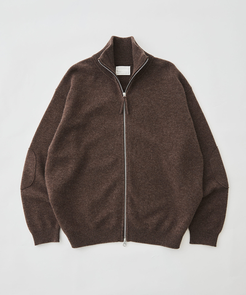EDIFICE(エディフィス)の「《EDIFICE by PIPPIOLINO》エルボーパッチ ドライバーズニット(ニット/セーター・メンズ・チャコールグレー/ブラウン/ブルー/アイボリー・MEDIUM/LARGE)」の3枚目の写真