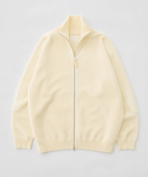 《EDIFICE by PIPPIOLINO》エルボーパッチ ドライバーズニット