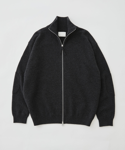 EDIFICE(エディフィス)の「《EDIFICE by PIPPIOLINO》エルボーパッチ ドライバーズニット(ニット/セーター・メンズ・チャコールグレー/ブラウン/ブルー/アイボリー・MEDIUM/LARGE)」の15枚目の写真