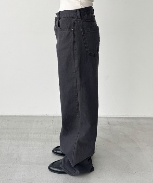 CANAL JEAN(キャナルジーン)の「El mar カラーツイル5ポケットパンツ(その他パンツ・レディース・バーガンディー/チャコールグレー/ネイビー・MEDIUM/SMALL)」の12枚目の写真