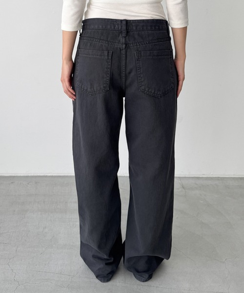 CANAL JEAN(キャナルジーン)の「El mar カラーツイル5ポケットパンツ(その他パンツ・レディース・バーガンディー/チャコールグレー/ネイビー・MEDIUM/SMALL)」の13枚目の写真