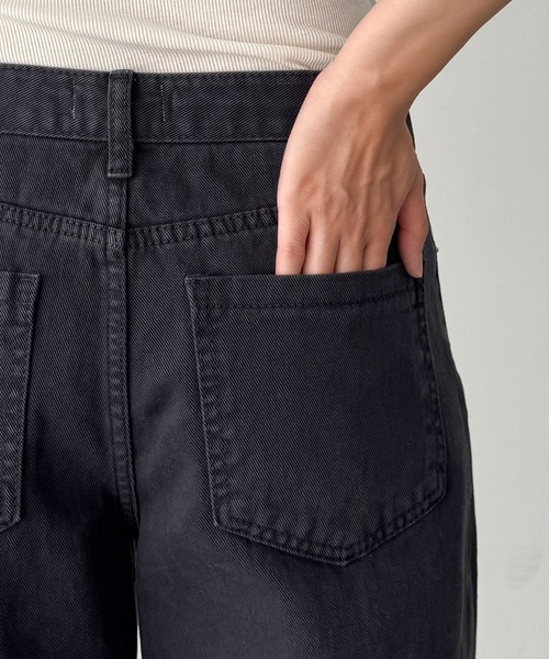 CANAL JEAN(キャナルジーン)の「El mar カラーツイル5ポケットパンツ(その他パンツ・レディース・バーガンディー/チャコールグレー/ネイビー・MEDIUM/SMALL)」の5枚目の写真