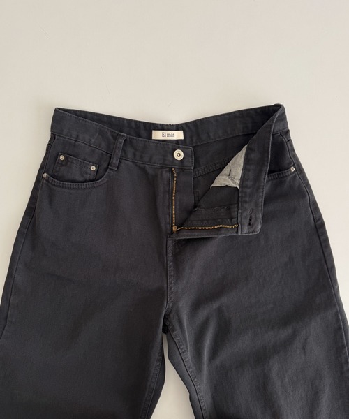 CANAL JEAN(キャナルジーン)の「El mar カラーツイル5ポケットパンツ(その他パンツ・レディース・バーガンディー/チャコールグレー/ネイビー・MEDIUM/SMALL)」の7枚目の写真