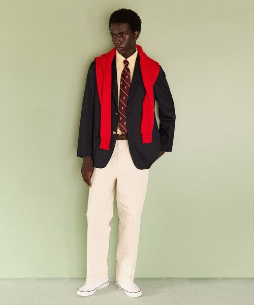 J.PRESS(ジェイプレス)の「【1st Blazer】ウールポリエステル シングルブレザー / 背抜き(テーラードジャケット・メンズ・ネイビー系・32/34/36/38/40/42)」の3枚目の写真