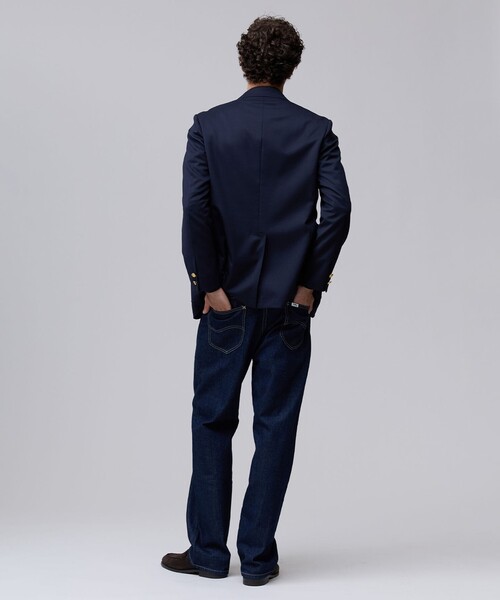 J.PRESS(ジェイプレス)の「【1st Blazer】ウールポリエステル シングルブレザー / 背抜き(テーラードジャケット・メンズ・ネイビー系・32/34/36/38/40/42)」の11枚目の写真