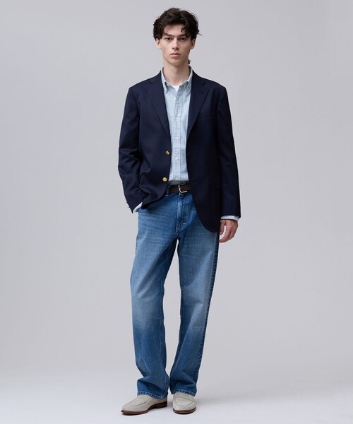 J.PRESS(ジェイプレス)の「【1st Blazer】ウールポリエステル シングルブレザー / 背抜き(テーラードジャケット・メンズ・ネイビー系・32/34/36/38/40/42)」の12枚目の写真
