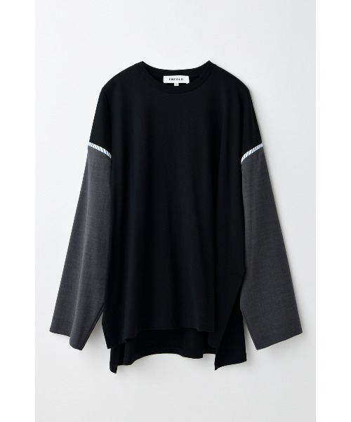 ENFOLD（エンフォルド）の「モダン天竺 JKスリーブロンT（Tシャツ/カットソー・レディース・ホワイト・38）」の5枚目の写真