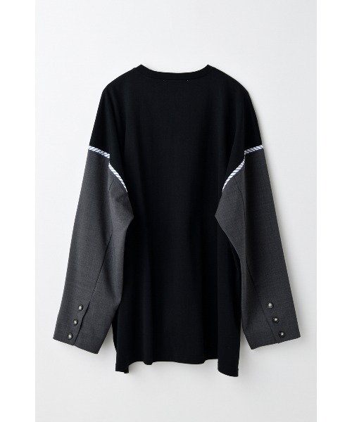 ENFOLD（エンフォルド）の「モダン天竺 JKスリーブロンT（Tシャツ/カットソー・レディース・ホワイト・38）」の6枚目の写真