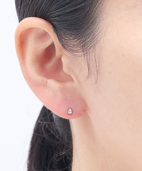 Zoule(ゾーラ)の「Zoule ゾーラ:First pierce ファーストピアス FPZ-6 ピアス(ピアス(片耳用)・レディース・ラメ/パープル・FREE)」の10枚目の写真