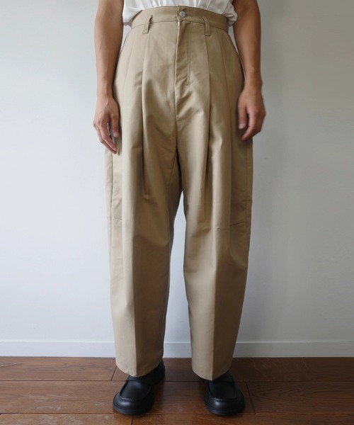 SHINYAKOZUKA(シンヤコヅカ)の「【SHINYAKOZUKA】hi baggy(ISSUE#9)(その他パンツ・メンズ・タン/ブラック・S/M)」の9枚目の写真