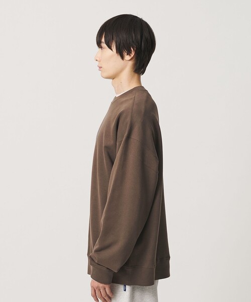 NICE WEATHER（ナイスウェザー）の「＜NICE WEATHER＞NICE ロゴスウェット（スウェット・メンズ・ライトグレー/モカ/パープル・S/XS/L/M/XL）」の13枚目の写真
