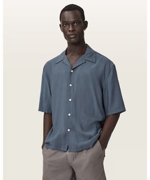 ALLSAINTS | PURLEY OVERSIZED SHORT SLEEVE SHIRT | PURLEY オーバーサイズ 半袖 シャツ(シャツ/ブラウス)