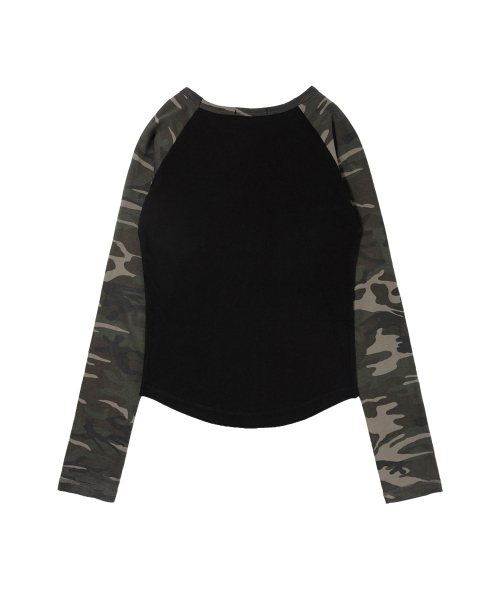 FANCY CLUB(ファンシークラブ)の「BADEE スナイパー ロングスリーブ (CAMO) F26ZB532(Tシャツ/カットソー・レディース・その他・FREE)」の6枚目の写真