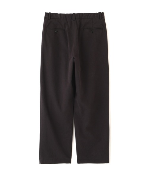 Y（ワイ）の「Ｙ /  [UNISEX] ORGANIC COTTON TENCEL CHINO TROUSERS（チノパンツ・メンズ・ブラック/ネイビー・MEDIUM/LARGE）」の10枚目の写真