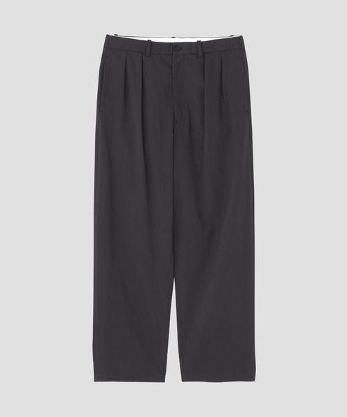 Y（ワイ）の「Ｙ /  [UNISEX] ORGANIC COTTON TENCEL CHINO TROUSERS（チノパンツ・メンズ・ブラック/ネイビー・MEDIUM/LARGE）」の17枚目の写真
