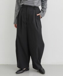 コットンナイロンカーブパンツ
