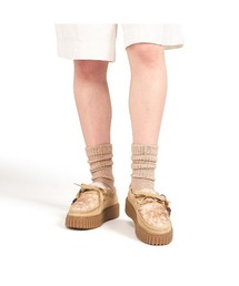 Clarks｜クラークスのモカシン/デッキシューズ（ベージュ系）通販