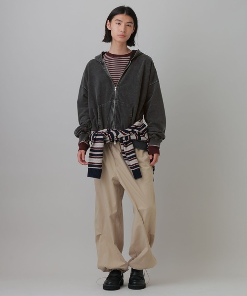 LAKOLE(ラコレ)の「ピグメントZIPフーディー / 819716(パーカー・メンズ・ブルー/レッド/ブラック・MEDIUM/LARGE)」の5枚目の写真