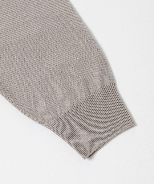 crepuscule(クレプスキュール)の「『別注』crepuscule×URBAN RESEARCH ハイゲージタートル(ニット/セーター・メンズ・ブルー/ブラック/イエロー/グレー/パープル/ベージュ・2/1)」の15枚目の写真