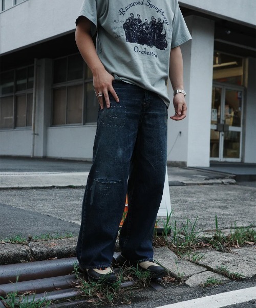 Anachronorm(アナクロノーム)の「【ANACHRONORM】REMAKED WIDE 5P DENIM PANTS(その他パンツ・メンズ・インディゴブルー・32/30)」の5枚目の写真