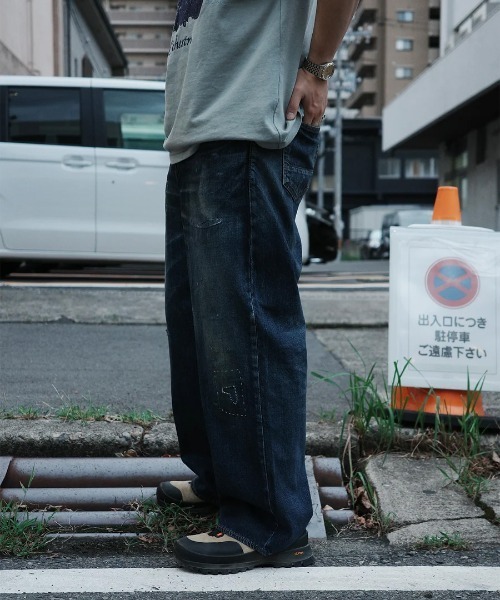 Anachronorm(アナクロノーム)の「【ANACHRONORM】REMAKED WIDE 5P DENIM PANTS(その他パンツ・メンズ・インディゴブルー・32/30)」の6枚目の写真