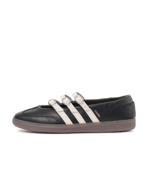 adidas(アディダス)の「SAMBA BALLET W LC5442(バレエシューズ・レディース・ブラック・25.5cm/25.0cm/24.5cm/24.0cm/23.5cm/23.0cm)」の1枚目の写真
