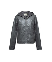 Jent Louis（ジェントルイス）の「Leather Hooded Jacket / レザーフーデッドジャケット（その他アウター）」