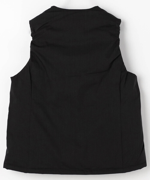 FREAK'S STORE(フリークスストア)の「NANGA/ナンガ HINOC RIPSTOP INNER DOWN VEST W/ヒノックリップストップ インナーダウンベスト(ウィメンズ)(ダウンベスト・レディース・ブラック/オリーブ・MEDIUM)」の5枚目の写真