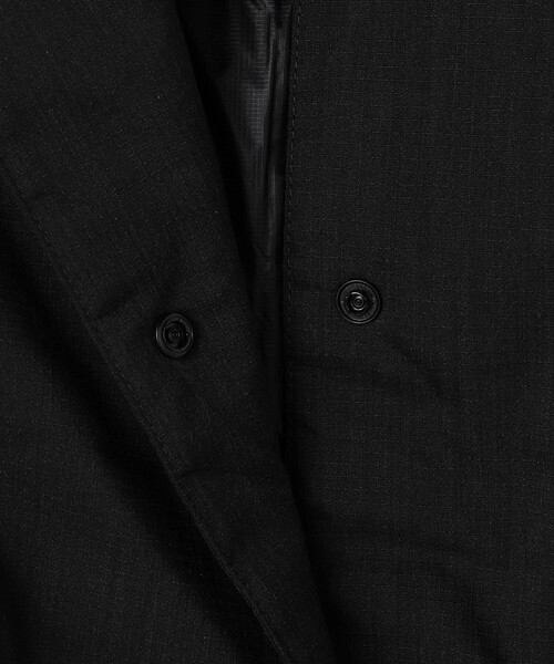 FREAK'S STORE(フリークスストア)の「NANGA/ナンガ HINOC RIPSTOP INNER DOWN VEST W/ヒノックリップストップ インナーダウンベスト(ウィメンズ)(ダウンベスト・レディース・ブラック/オリーブ・MEDIUM)」の10枚目の写真