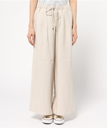 LBC |  レーヨンポリエステルイージーワイドパンツ            (その他パンツ)