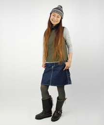 BEAMS BOY | BEAMS BOY / デニム ペインターミニスカート(デニムスカート)