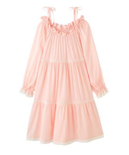 Peach John ピーチジョン の Web限定 ベイビーレーヨンコットンワンピ ルームウェア パジャマ Wear