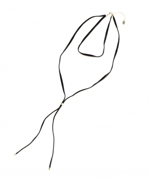 A part by（アパートバイ）の「ベロアリボンチョーカー 734857 （チョーカー・レディース・ブラック・FREE）」の4枚目の写真